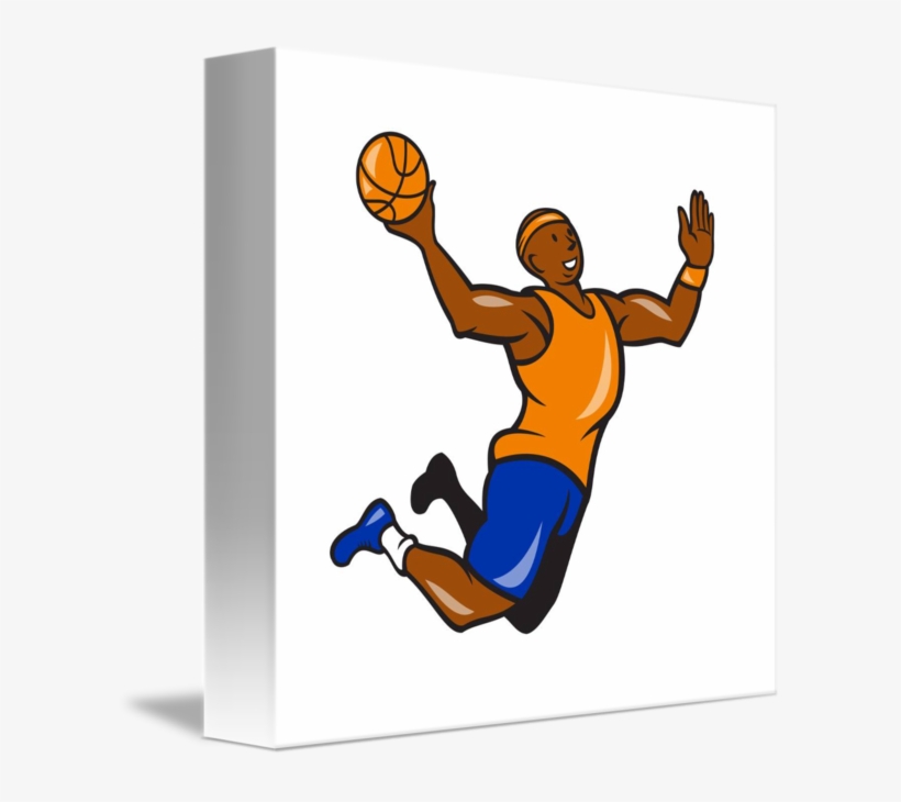 Basketball Player Dunking Ball Cartoon By Aloysius - Love Basketball Jerseys 21, transparent png