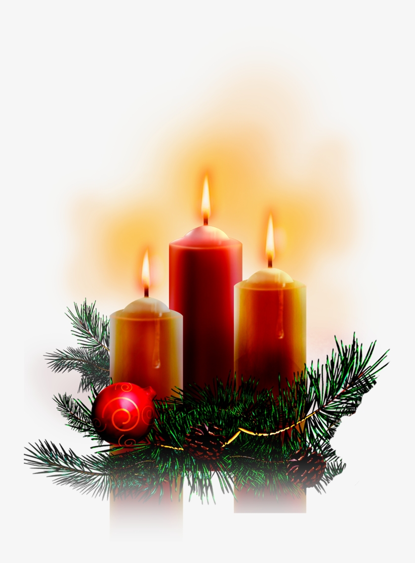 Christmas Candles 2014 - Christmas Candle Png Gif, transparent png