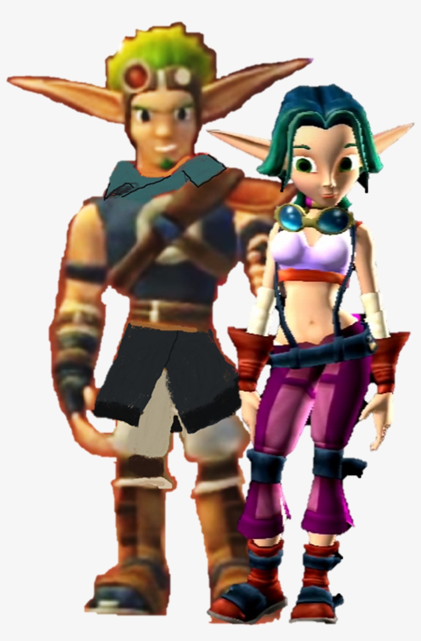 Jak And Daxter Images Jak And Keira Together Forever Keira Jak 1278x1944 PNG Download PNGkit