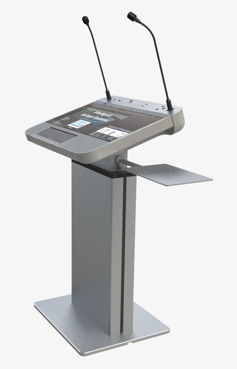 Ils Intelligent Lectern Systems Bv - Atril Conferencias De Aluminio 122 X 51 Cm Planning, transparent png