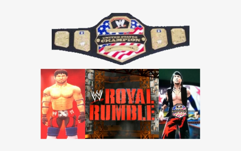 James Vs Daulten For United States Title In A Hell - Wwe United States Championship Belt, transparent png