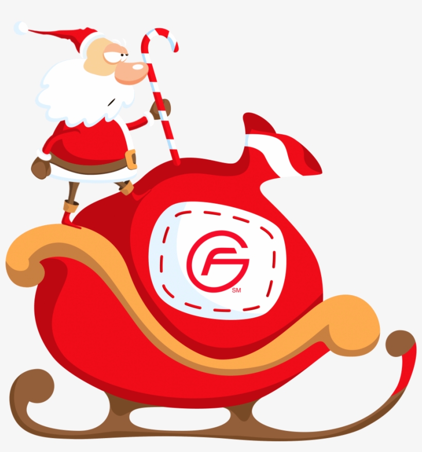 Looks Like Santa's Bag Is A Little Full This Year, transparent png