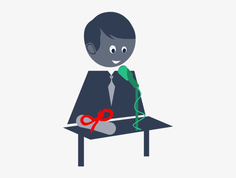 Clip Art Presidents Day Student Speech Mic Degree - Student, transparent png