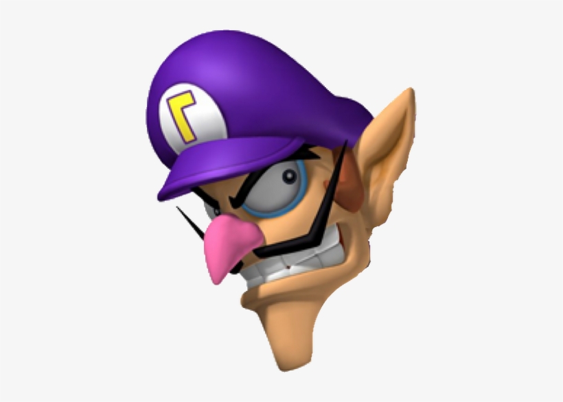 You Can Use This Waluigi Head To Spread Waluigi - Mario Bros Personajes Luigi, transparent png