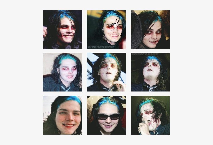 Gerard Way Turquoise Roots - Teal Roots Gerard Way, transparent png