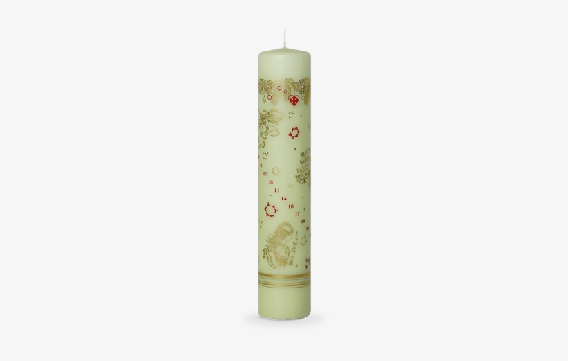 Christmas Tales Advent Candle Green Ø5 * - Bjørn Wiinblad Advent Calendar Candle 2017, transparent png
