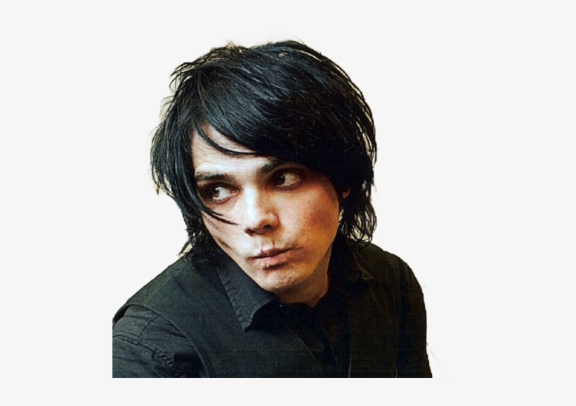 Gerardway Mychemicalromance Sticker I Really Like Gera - Gerard Way Black Hair, transparent png