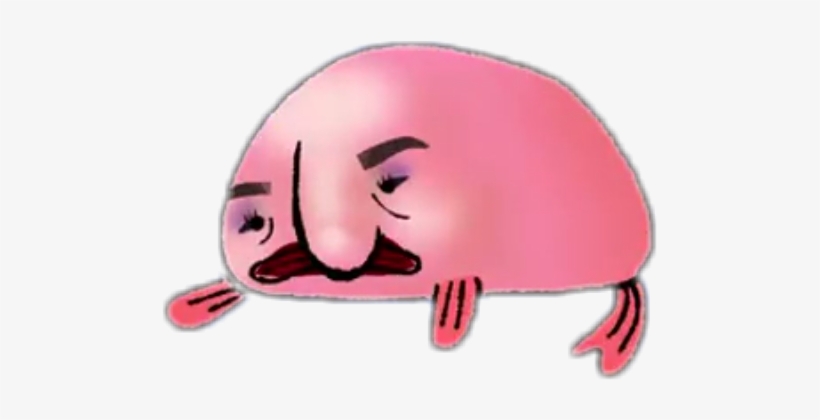 Blobfish Sticker - Blobfish, transparent png