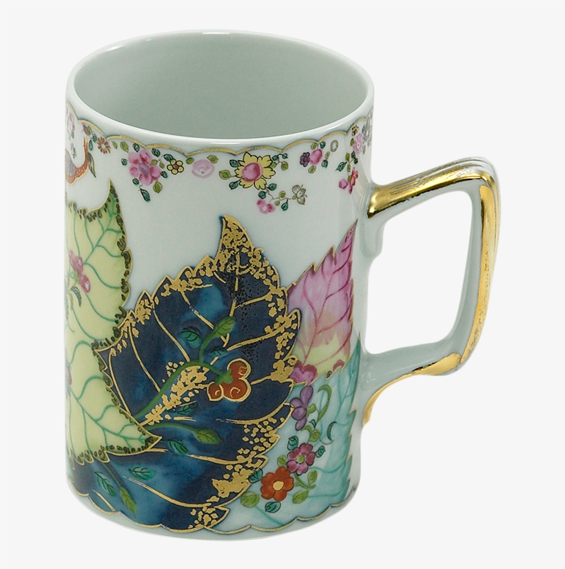 Mottahedeh Tobacco Leaf Mug Small, transparent png