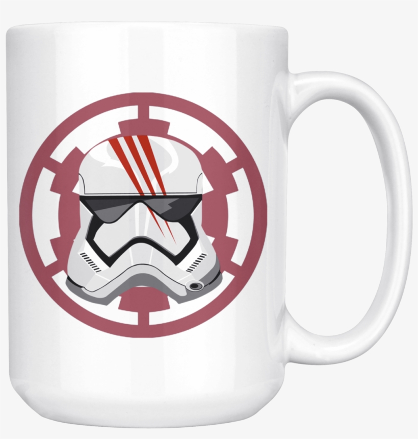Star Wars Storm Trooper 3d Unique Mug Ceramic Coffee - Star Wars Imperial Logo, transparent png