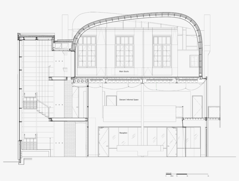 Vector Freeuse Library Arch Drawing Space - Technical Drawing, transparent png