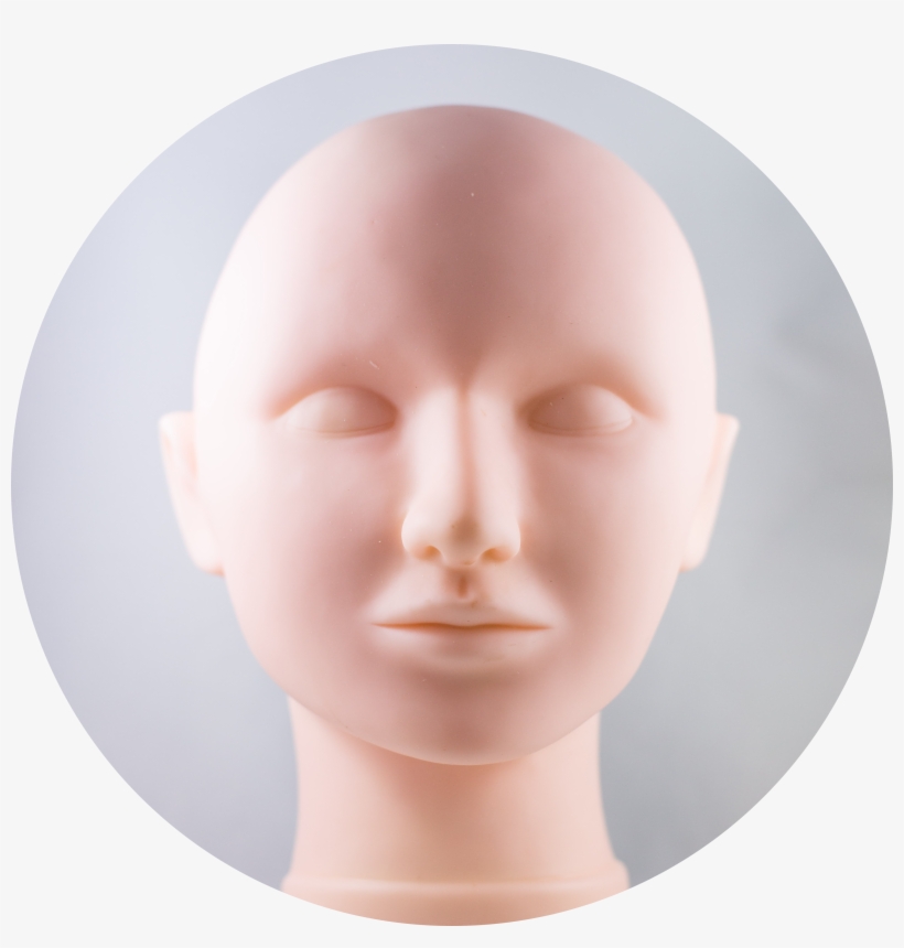 Mannequin Head With Replaceable Skin - Skin, transparent png
