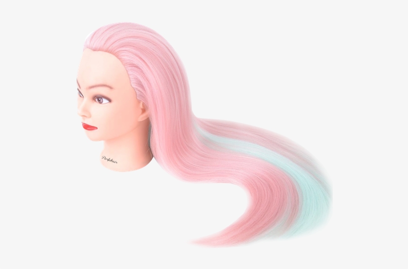 Perfehair 24" Cosmetology Mannequin Head - Hair, transparent png