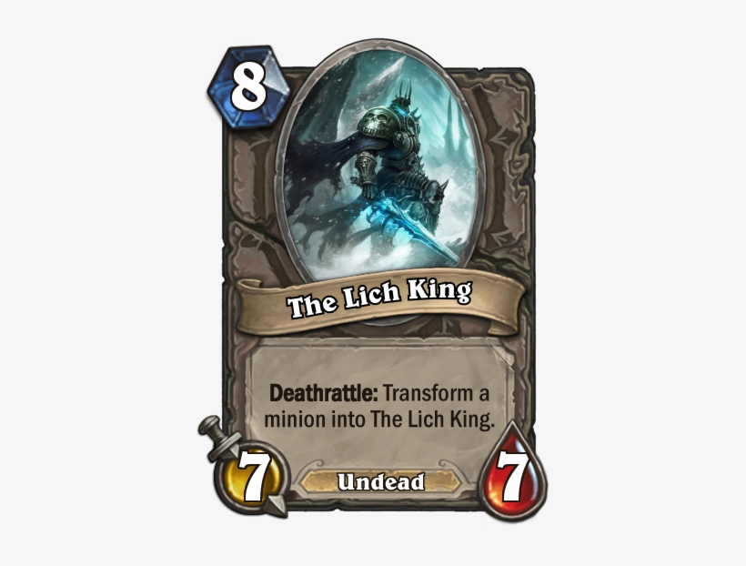 There Must Always Be A Lich Kingfrozen - Shaman 4 Mana 77, transparent png