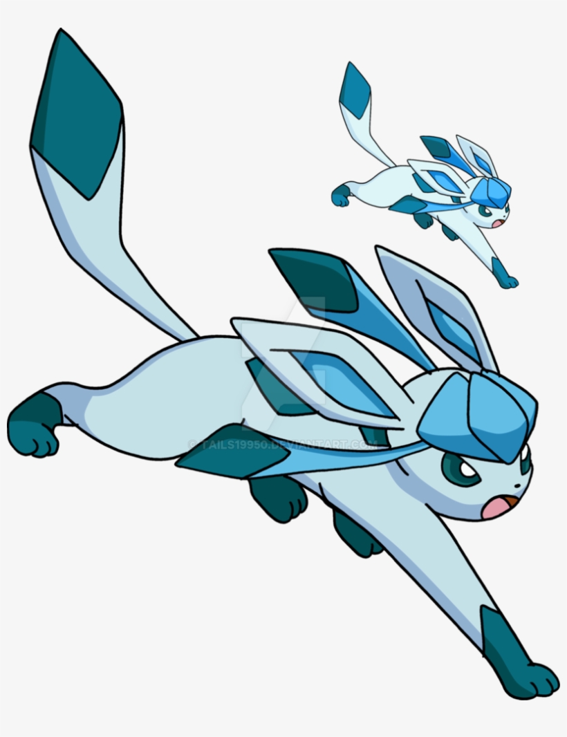Royalty Free Stock Art V By Tails On Deviantart - Glaceon Art, transparent png