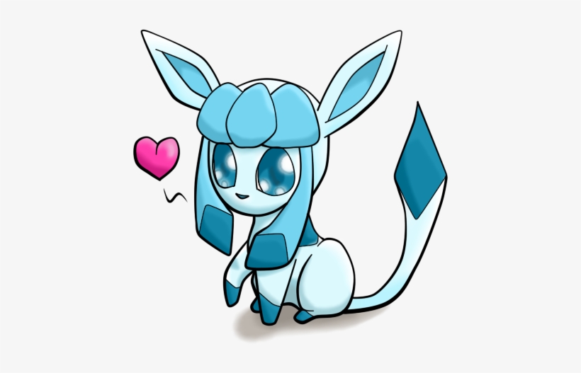 Royalty Free Stock By Spiritofhearts On Deviantart - Glaceon Chibi, transparent png