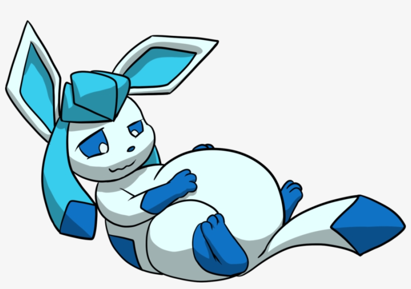 Graphic Library Glaceon Transparent Shadow - Glaceon Fat, transparent png