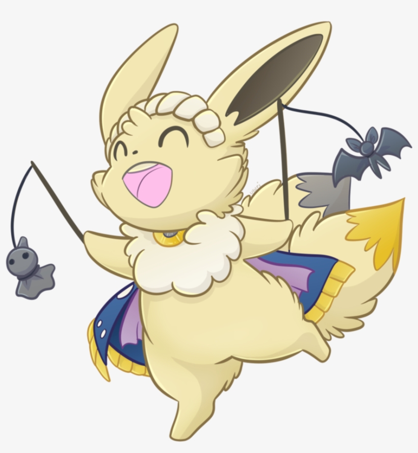 Eevee Drawing Halloween - Drawing, transparent png