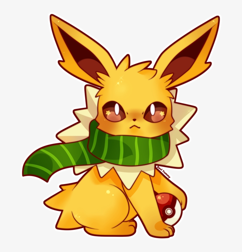 Commission - Jolteon Cute, transparent png