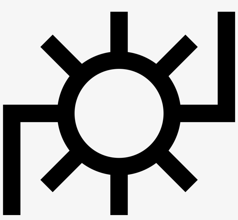 Open - Japanese Nuclear Power Plant Symbol, transparent png