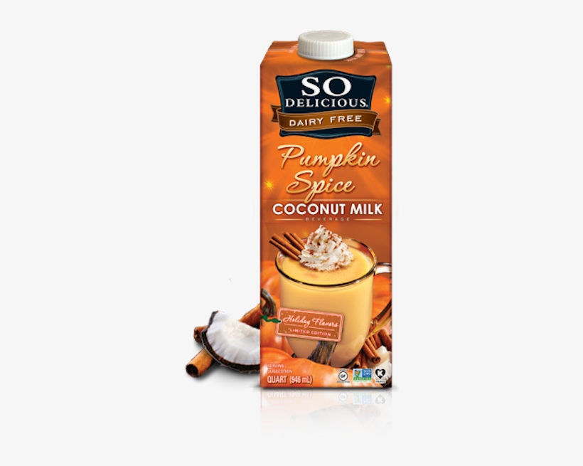5 - - So Delicious Pumpkin Spice Coconut Milk, transparent png