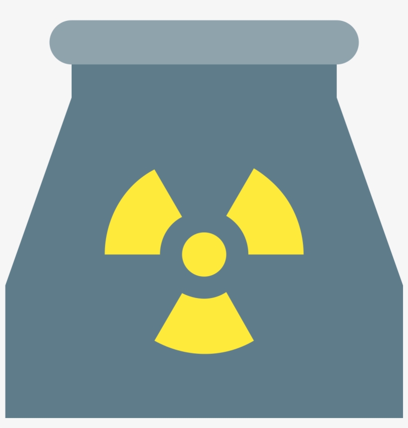 It Is A Basic Picture Showing A Nuclear Power Plant - Radioactive, transparent png