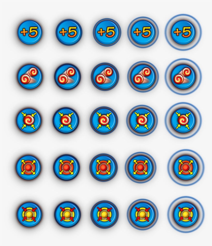 Power Ups Animation - Game Power Up Sprites, transparent png