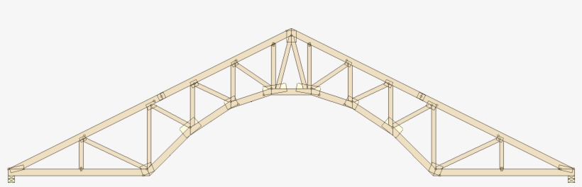 Barrel Truss - Barrel Vault Truss Design, transparent png