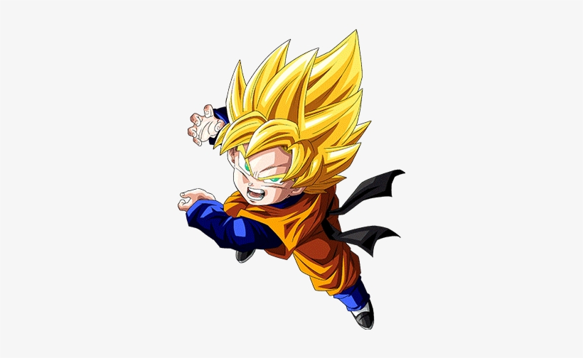 Report Abuse - Goten Super Saiyan Png, transparent png