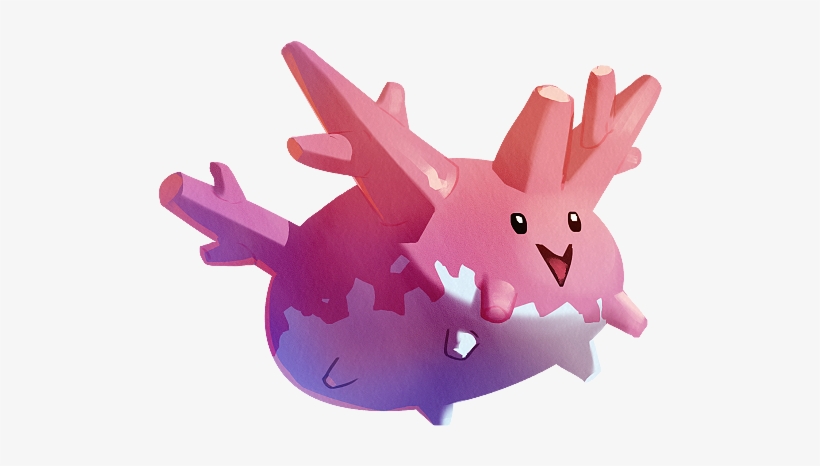 Corsola, The Coral Potato - Reindeer, transparent png