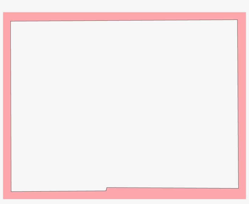 A Plain Frame Map Of Hardee - Plain Pink Frame Png, transparent png