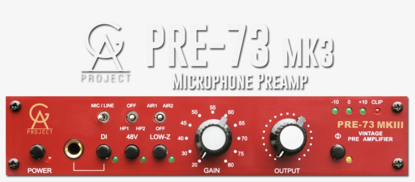 Golden Age Project Pre-73 Pre73 Mk3 Mic Preamp - Golden Age Project Pre-73 Mkii Microphone Preamplifier, transparent png