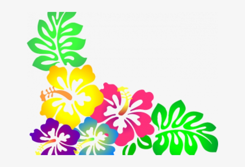 Hawaiian Flowers Clip Art, transparent png