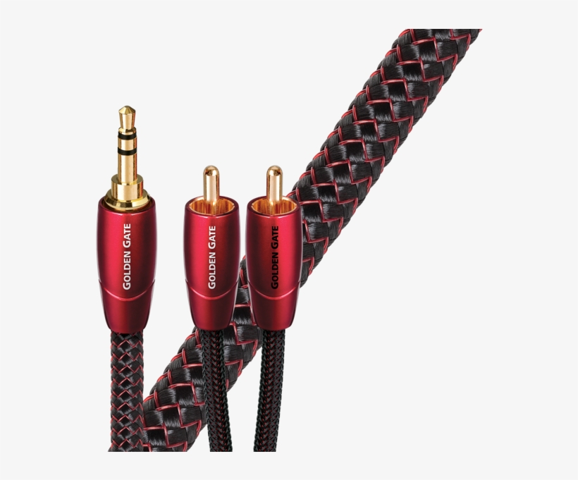 Audioquest Golden Gate - Audioquest Golden Gate - Audio Cable - Solid - 10 Ft, transparent png