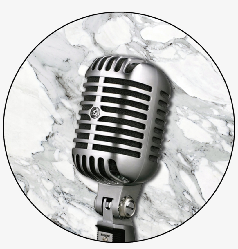 Golden Microphone Png, transparent png