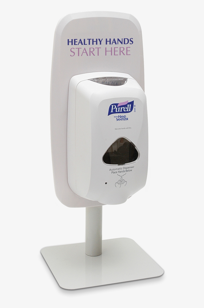 Purell® Hand Sanitizer Foam - Purell Tabletop Sanitizer Stand, 1200ml, Foam/gel,, transparent png