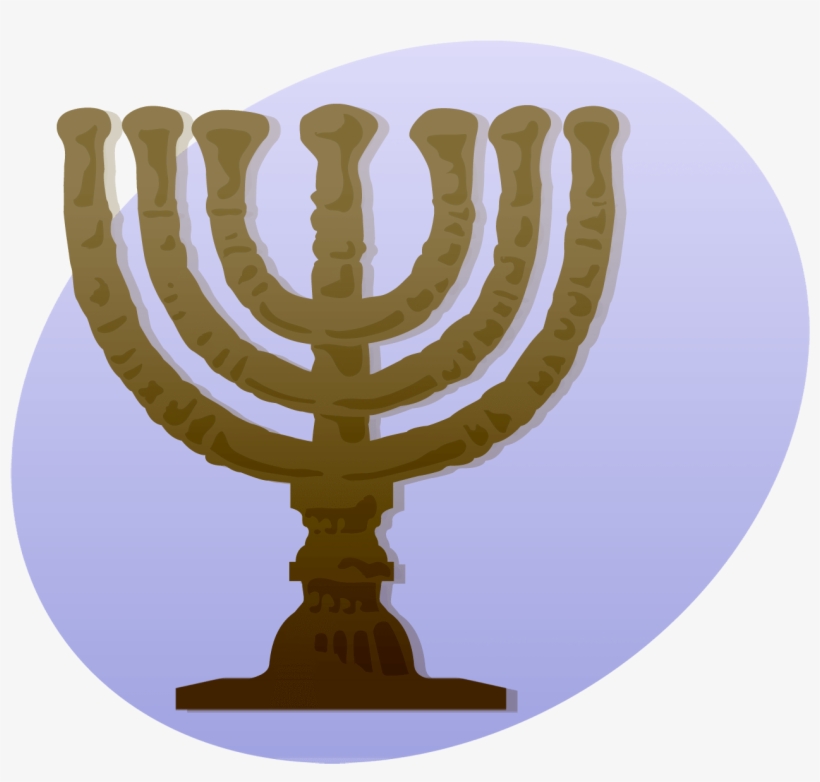 Menorah Clipart - Menorah Transparent, transparent png