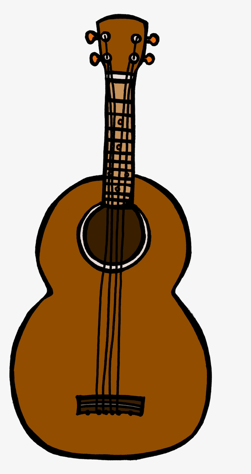 Ukulele Vector Cute - Ukulele Clipart Png, transparent png
