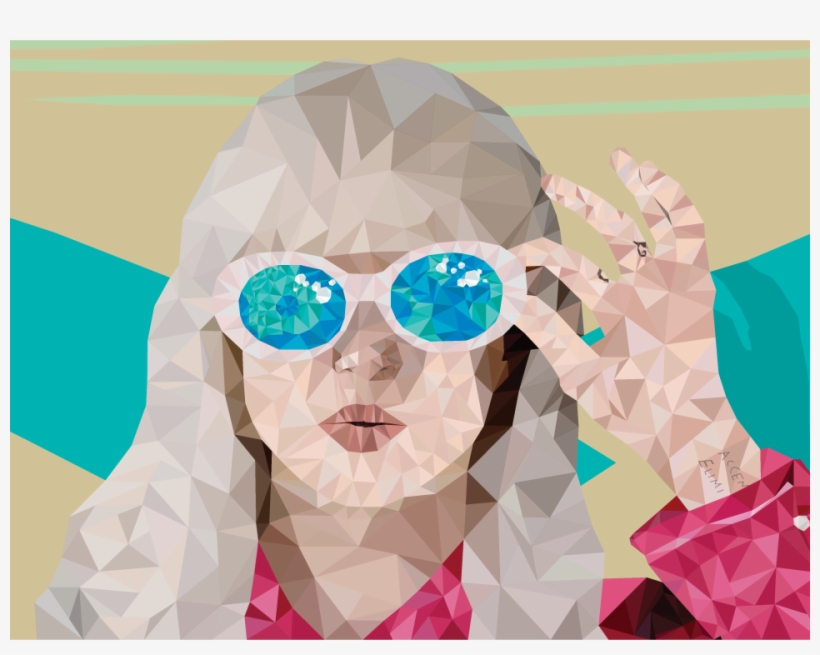 Low Poly Hayley Williams - Hayley Williams, transparent png