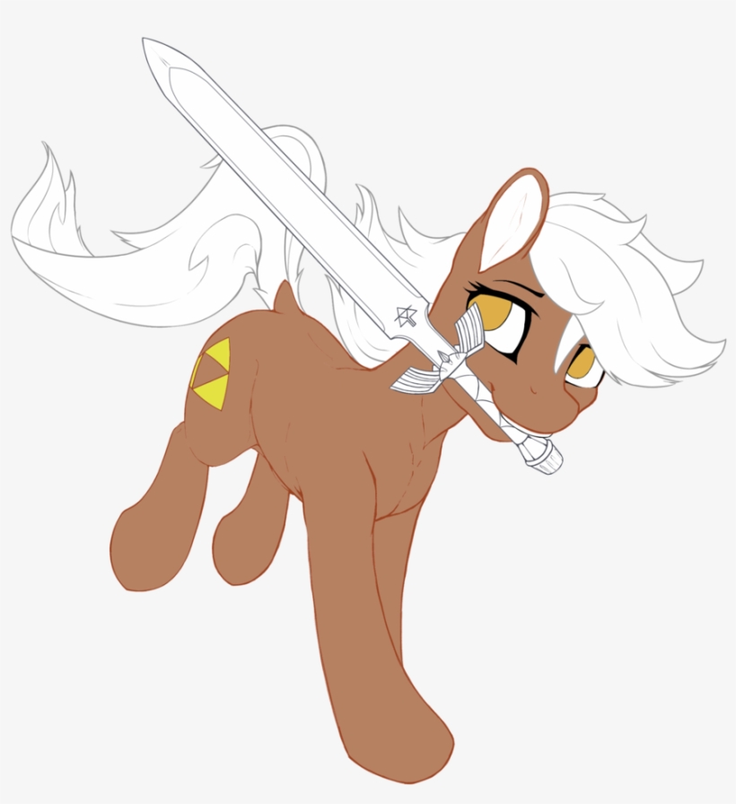 Earth Pony, Epona, Female, Mare, Master Sword, Mouth - Epona, transparent png
