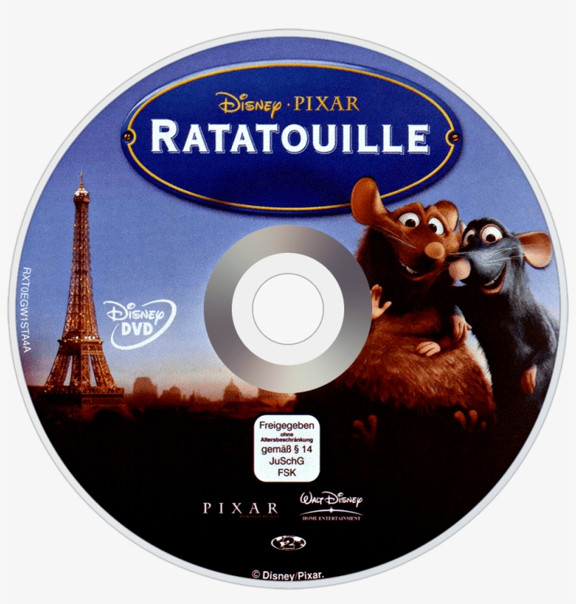 Ratatouille Dvd Disc Image - Ratatouille Dvd Cover Disc 2, transparent png