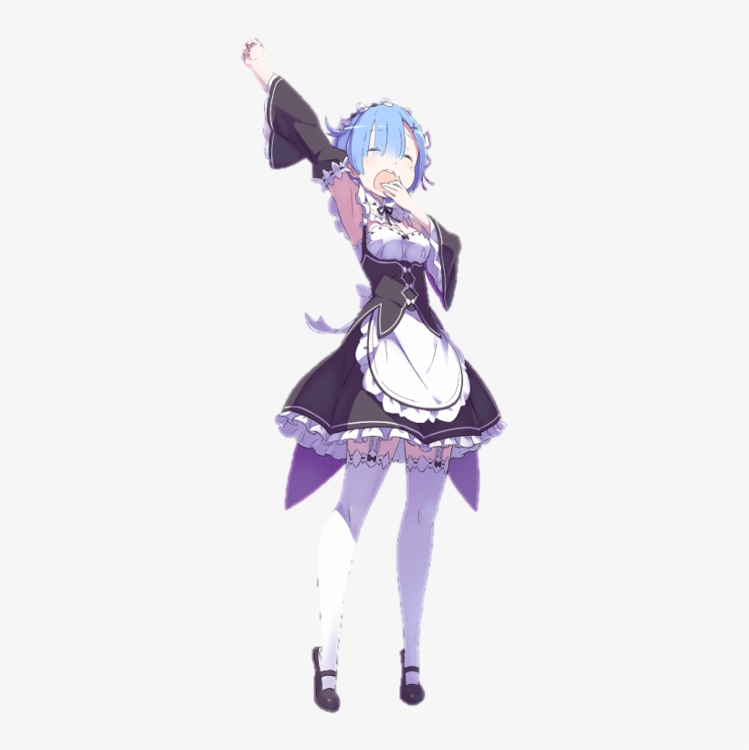 Rem Sleepy Rem Re Zero 480x800 Png Download Pngkit