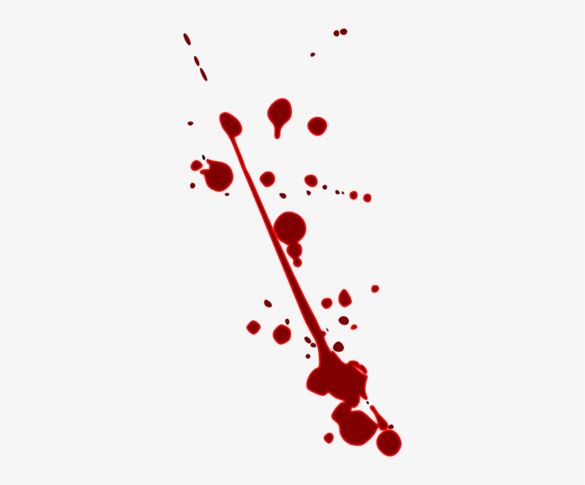 Blood Splatter Clipart, transparent png