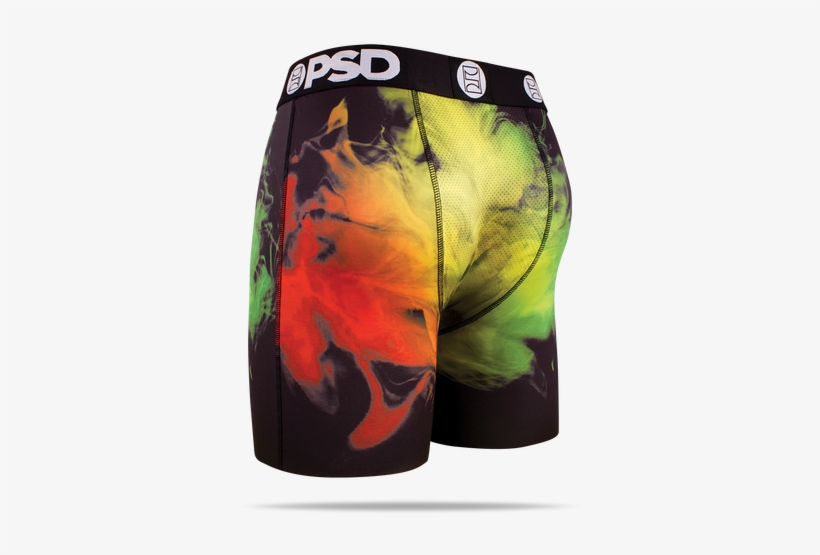 Psd Lion Rasta Jamaica Smoke Red Green Gold Boxer Briefs - Boxer Briefs Black, transparent png