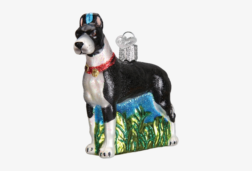 12474 Great Dane Old World Christmas Ornament, transparent png
