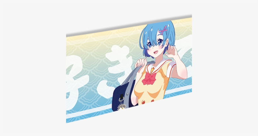 Download Transparent Rem Vinyl Sticker - Cartoon - PNGkit