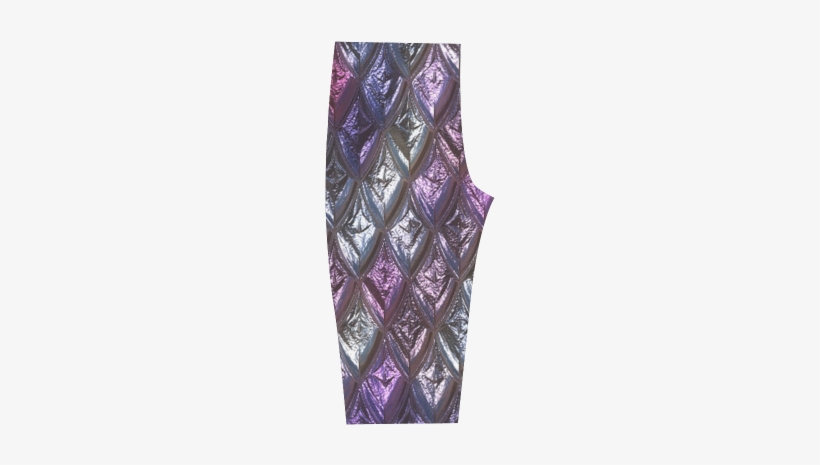 Rhombus, Diamond Patterned Lilac Hestia Cropped Leggings - Stole, transparent png