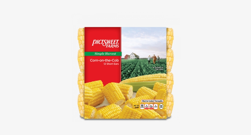Pictsweet Farms Simple Harvest 12 Ear Corn On The Cob - Pictsweet Farms Farm Snacks Baby Brussels Sprouts, transparent png