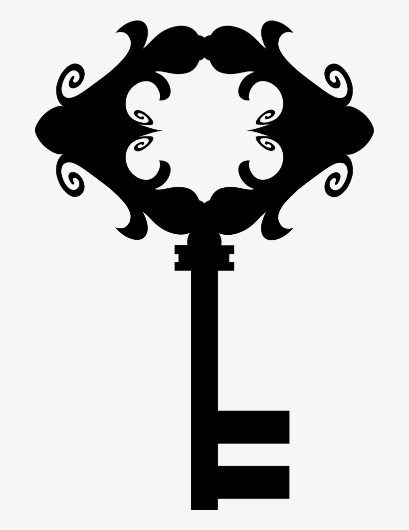 Ornamental Rhombus Design On Top Of A Key Tool Comments - Tool, transparent png