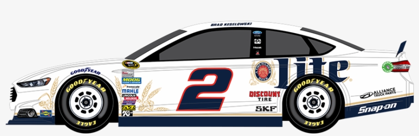 Brad Keselowski Drove The No - Nascar Brad Keselowski 2, transparent png